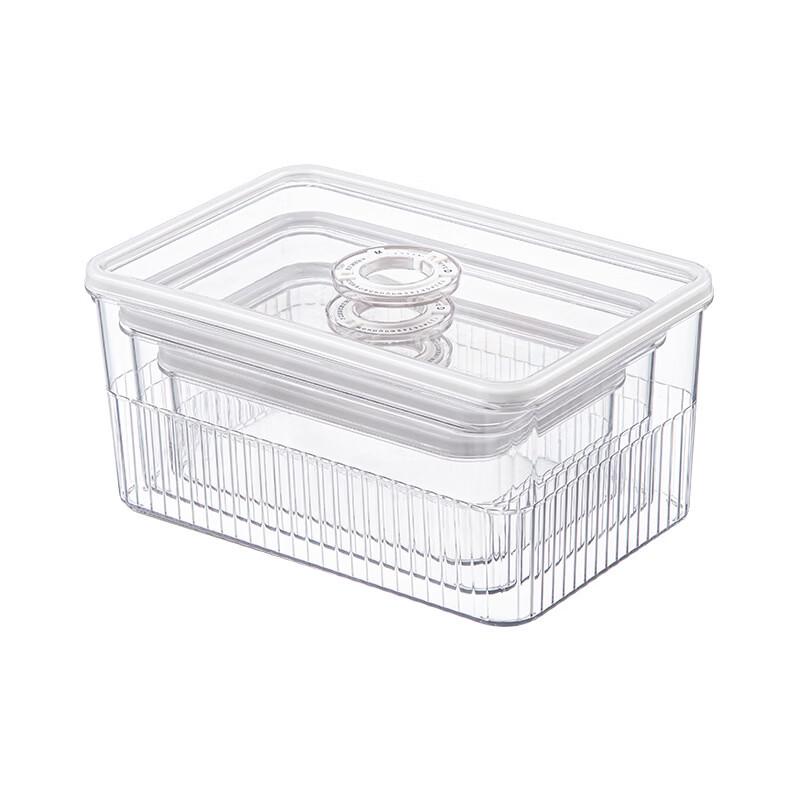 Ruhan Stackable Refrigerator Storage Container Set