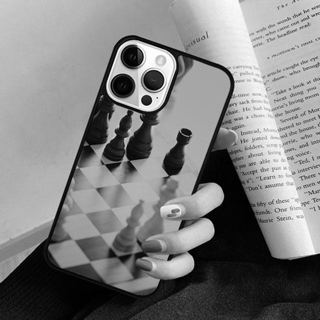 Chess Board Pieces Phone Case Back Cover for IPhone 18 17 Air 16 15 14 13 11 12 Pro Max Plus Fundas Coque