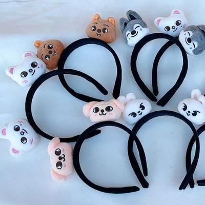 Skzoo Animation Animation Design Stray High-quality SKZ Headband,  Animation Design Headband, Headband Rope, Hair Accessories