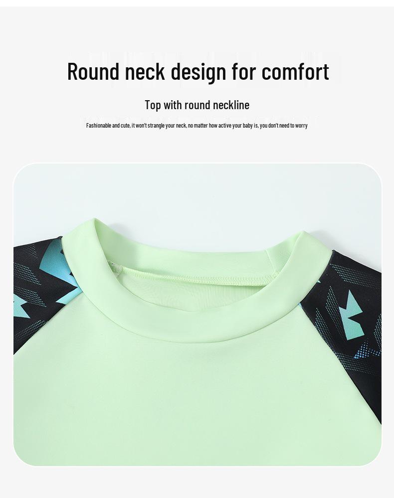 Boys' Two-Piece Teen Swimwear Set - New Style & Professional Design