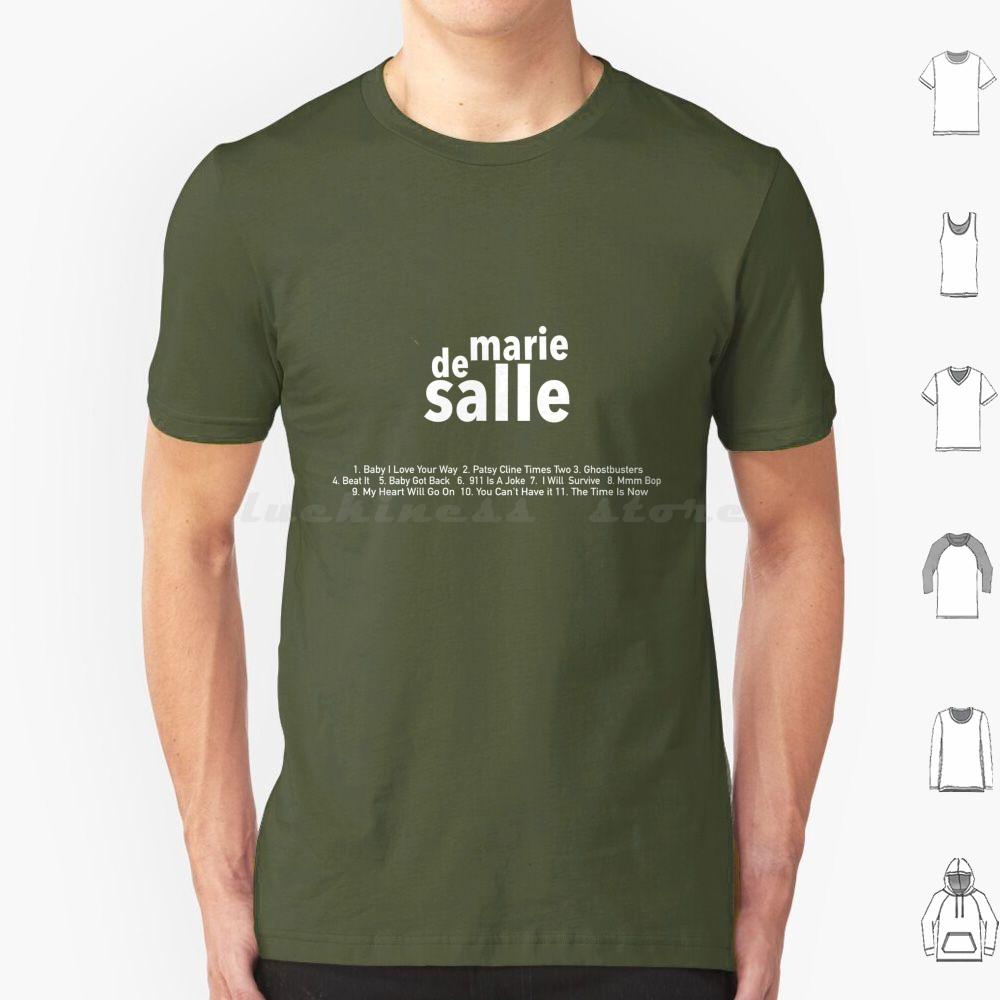 High Fidelity 2000 Marie De Salle Album T Shirt Big Size 100 Cotton High Fidelity 2000 High Fidelity 2000 Marie De Salle Album S