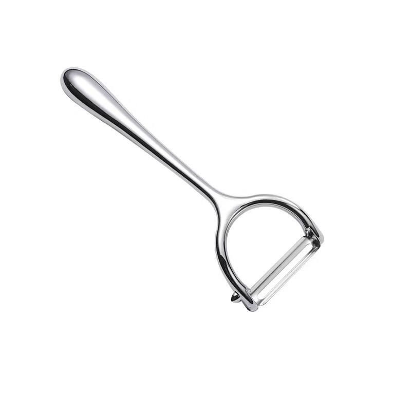 ZISIZ Stainless Steel Waterdrop Tail Peeler