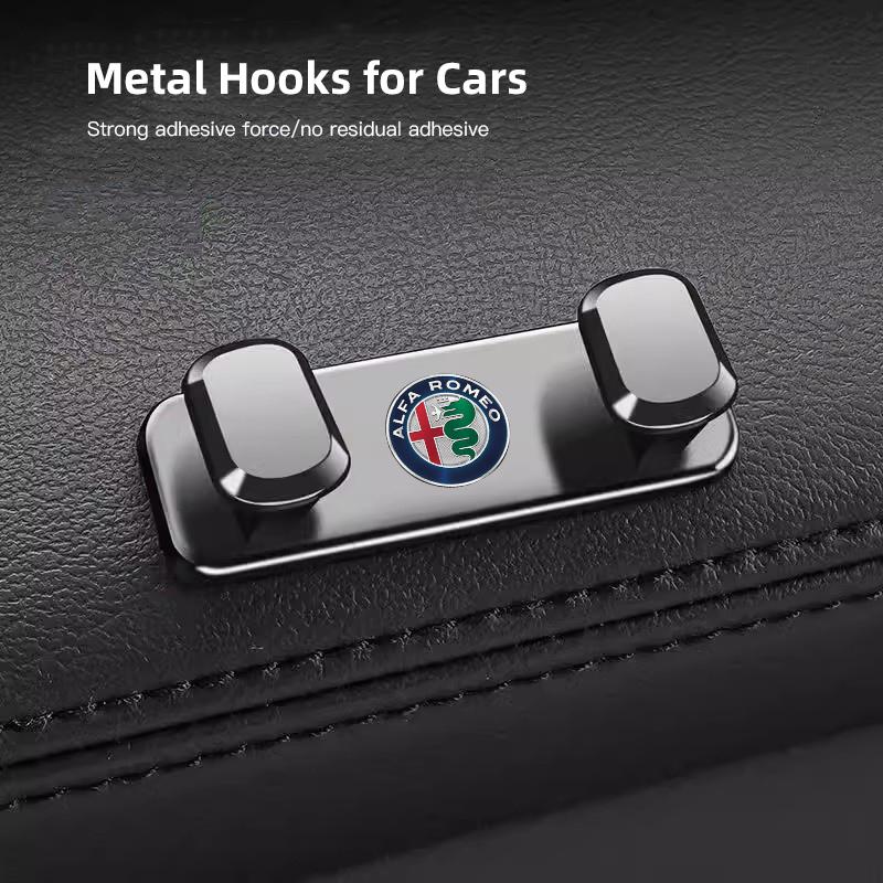 For Alfa Romeo Car Hook Front NNXD Car Multi functional Storage Small Pendant  For Alfa Romeo Giulietta GT 159 147 156 Mito Brera Giu