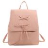 Simple And Casual Korean Style Ballet Bow 2024 New Trend Fashion Shoulder Backpack For Women