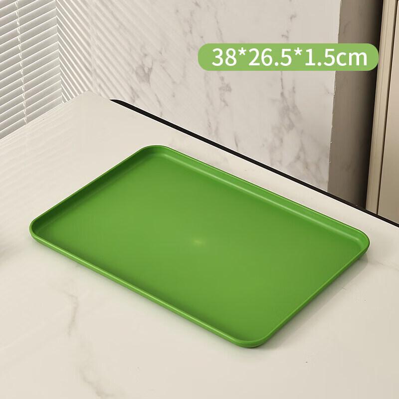 Nordic Style Rectangular Plastic Serving Tray
