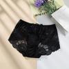Sexy Spitzen-Slips Unterwäsche mit nahtlosen Höschen Hohlbund Ultradünn Hüfthebend Transparentes Höschen Straffend Übergröße Damenhöschen