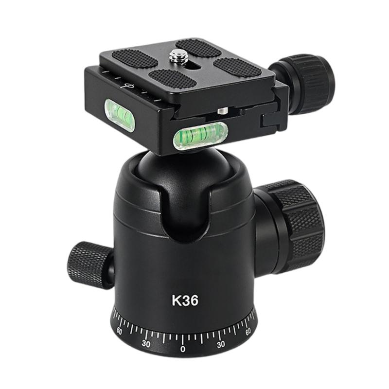 

K36 DSLR Tripod With 360 Degree Ball Head For Dynamic Video Shots And Heavy Camera Support Up To 5kg 1