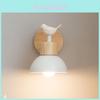 Nordic Wall Lamp Led Modern Minimalist Wooden Corridor Bedroom Living Room Wall Light For Children Room Decor