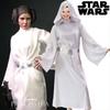 Star Wars Leia Organa Solo Cosplay Kostým Bílé Šaty Oblečení Pro Dospělé Halloween