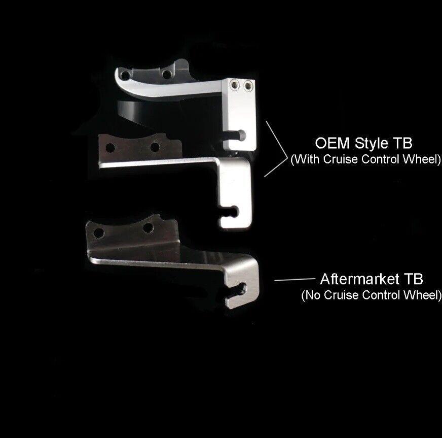 K-Series Throttle Body Bracket for Honda K20 Integra, RSX, Civic, CRX with Cruise Control