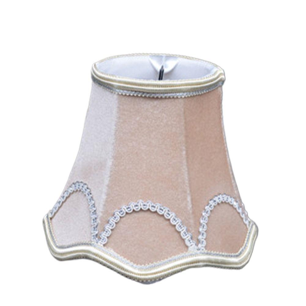 Nordic Style Jacquard Fabric Chandelier Lamp Shade Retro Modern Cloth Lampshade Exquisite Creative Wall Lamp Cover Home Bedroom