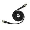BNC Q9 Male To Male Plug Oscilloscope Test Cable Wire 50 Ohm 3.3ft Impedance Coaxial Cable Cord 100cm
