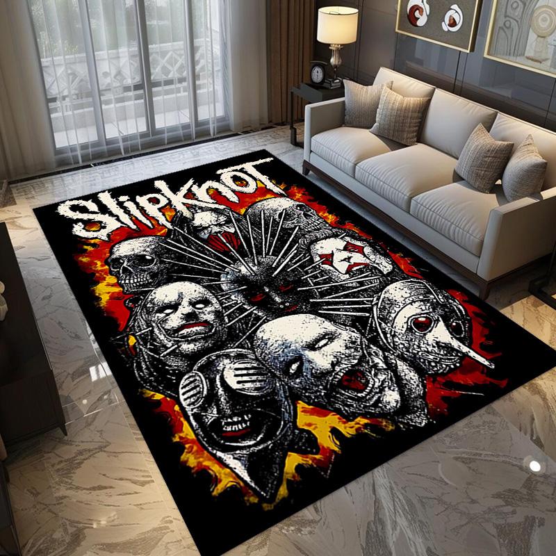Slipknot: Rebellion carpet Doormat Living room and bedroom mats Bathroom mat Fashion Protective pad