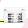 53 Eyelash Single Rows Cluster Fluffy C Curl Segmented Natural Fake Mink Fox Eye Effect Makeup Eyelashes Extension False Lash