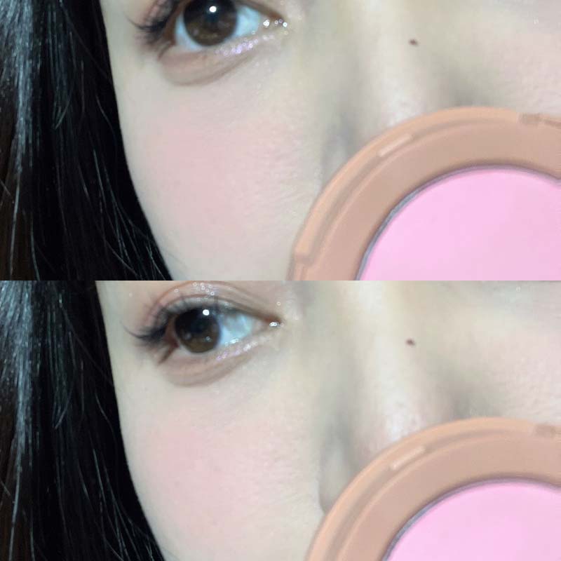 HERORANGE Monokrom Serbuk Blush Waterproof, Long-lasting, Peach-orange Soft Matte Natural Blush Rouge