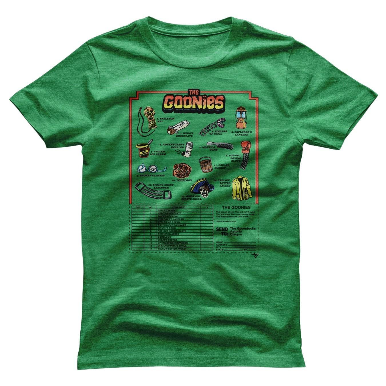 Officially Licensed The Goonies Accessories Shipping Men s T-Shirt XXXXL