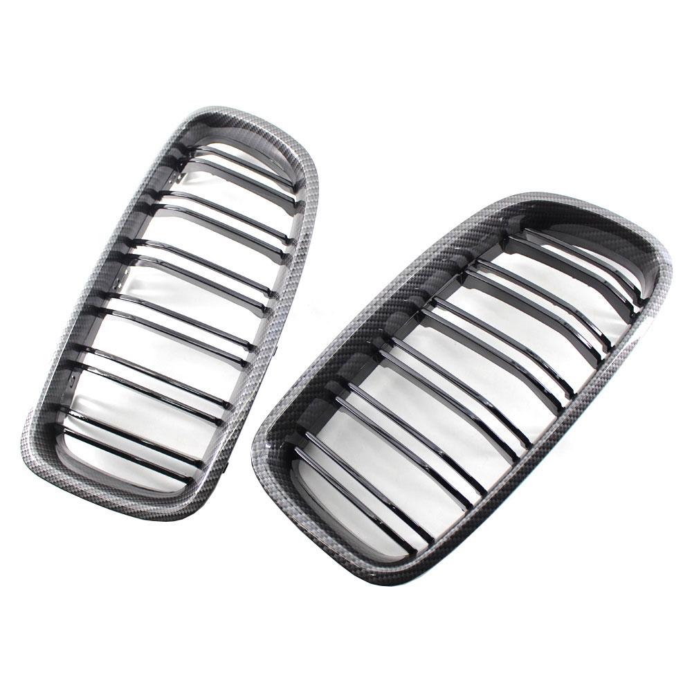 Carbon Fiber Color  Front Kidney Grille For BMW 3 Series F30 F31 F35 F80  2013 2014 2015-2018 2019 Racing Grills