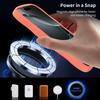 Orange for Apple 17promax Skin-feeling Magnetic Phone Case 2.0 Anti-fall Matte for IPhone16e Protective Case