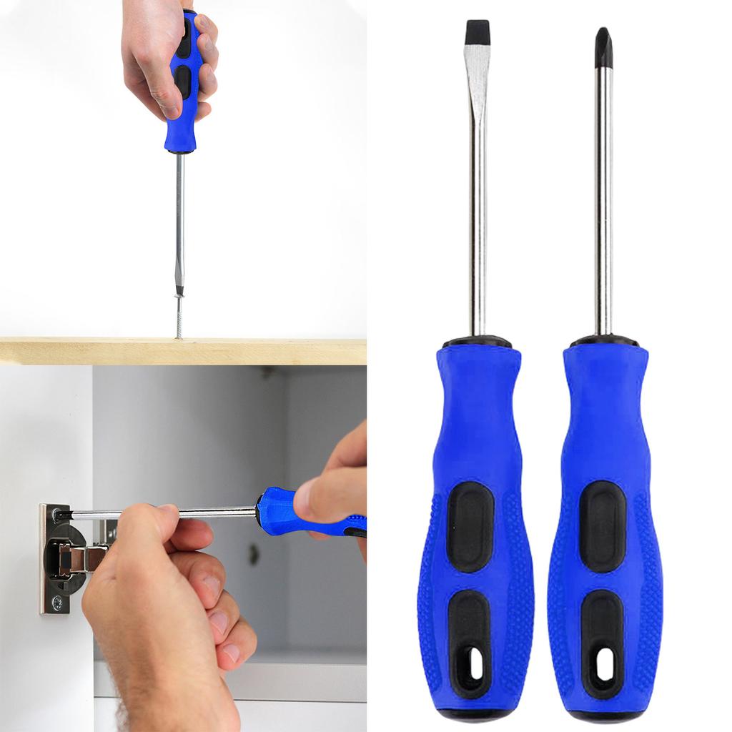 Multipurpose Manual Screwdriver With Comfortable Massage Grip For Enhances Handling & Durability In Various Repair Tasks