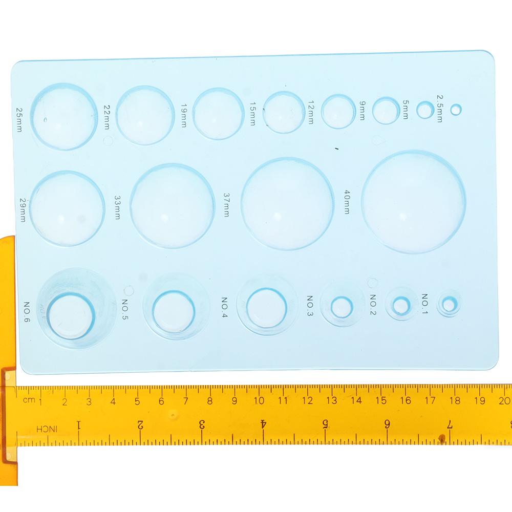 2PCS 2PCS Paper Quilling Tools Concave-Convex Mini Quilling Mold Paper Craft Tool 3-Row  DIY