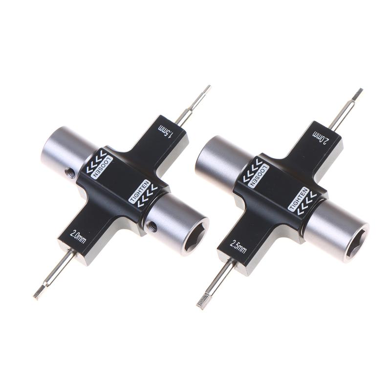 M5 Ratchet Wrench Screw Nut 1.5-2.5MM Hex Driver for RC Propeller Motor Quick Change Assembly
