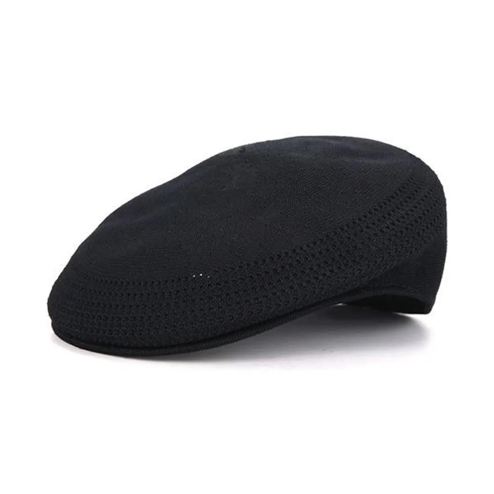 KANGOL 0290BC BLACK/GOLD Tropic 504 Ventier Hunting Cap 0290BC BLACK/GOLD (L)