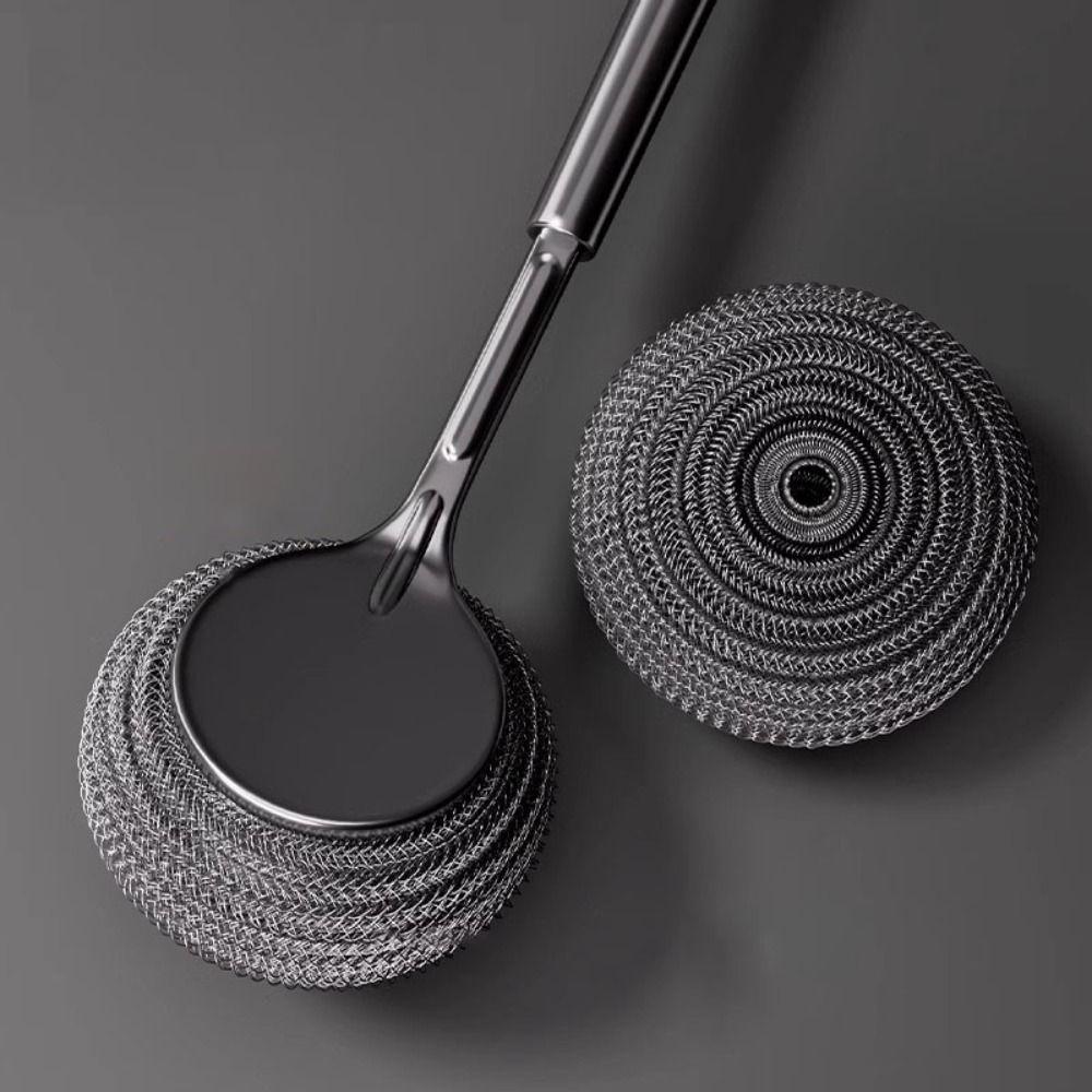 Edelstahl Spülbeckenbürste Starke Dekontamination Ölentferner Scheuerschwamm Schüssel Topf