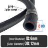 NBR Oil Resistant Automotive Motorcycle Truck Van Fuel hose Diesel Vacuum Engine Oil Hose ID 4 5 6 8 10 12 14 16 19 20 22 25 mm