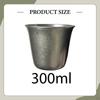 Stainless Steel Cup Metal Drinking Glasses Shatterproof Unbreakable Party Camping Outdoors Coffee