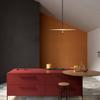 Nordic Minimalist Round Pendant Lamp for Living Room, Bedroom, or Study