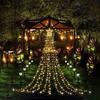350 LED Waterfall Curtain Icicle String Light Wedding Party Garden Christmas Tree Topper Star Fairy Light String Garland