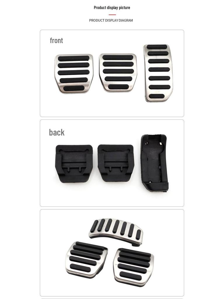 Volvo XC60 Non-Slip Brake & Accelerator Pedals Decor Set
