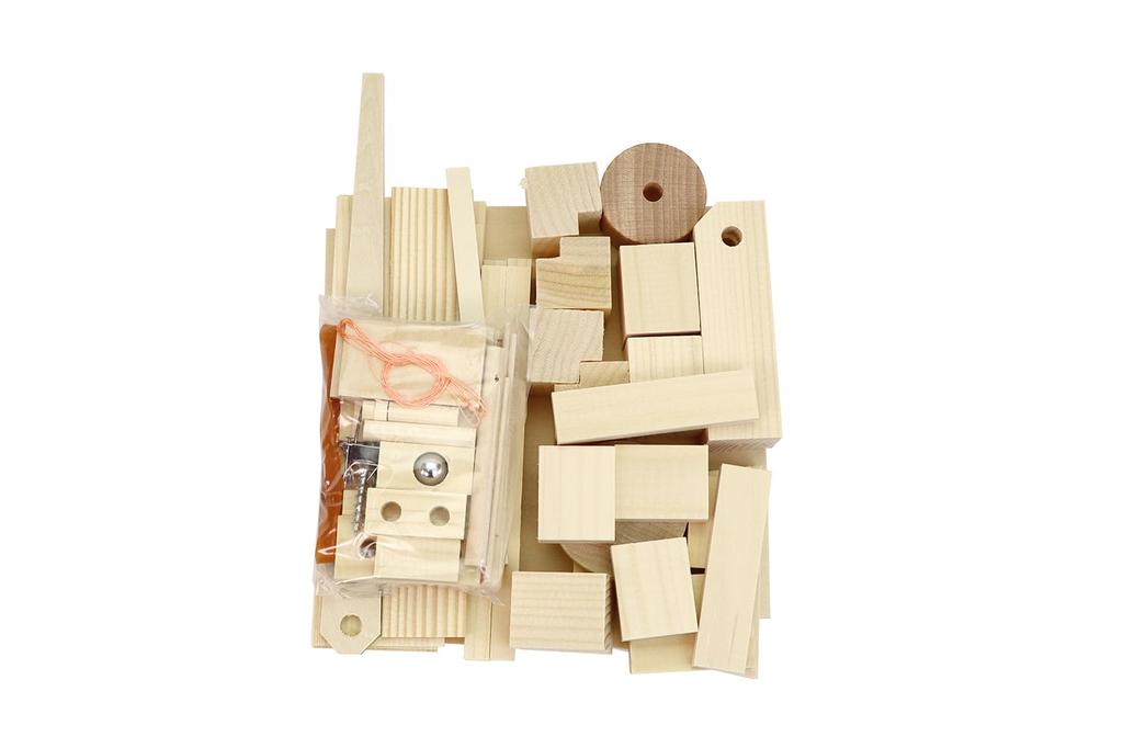 Log house brown A-1 type,