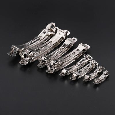 10 teile/los Metall Frühling Haar Clip Basis Haar Clips Einstellung Blank liefert Für Schmuck, Die Entdeckungen DIY Haarnadeln Zubehör