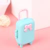 5Pcs Dollhouse Miniature Suitcase Doll Luggage Handbag Model Decor