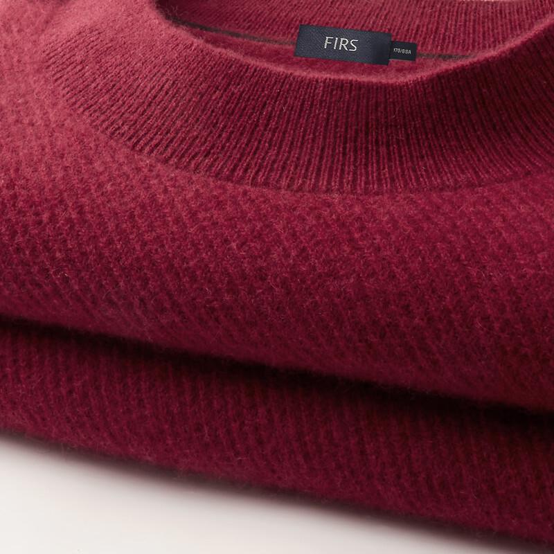 FIRS Men's Pure Cashmere Half-Turtleneck Sweater