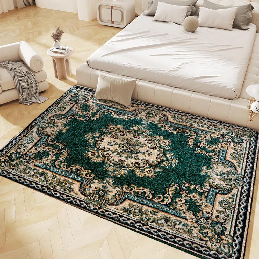 Luxurious Persian-Style Carpet Soft Non-Slip Large Areas Rug for Living Room Bedroom Hall Bathroom and Kitchen Decor Floor Mat