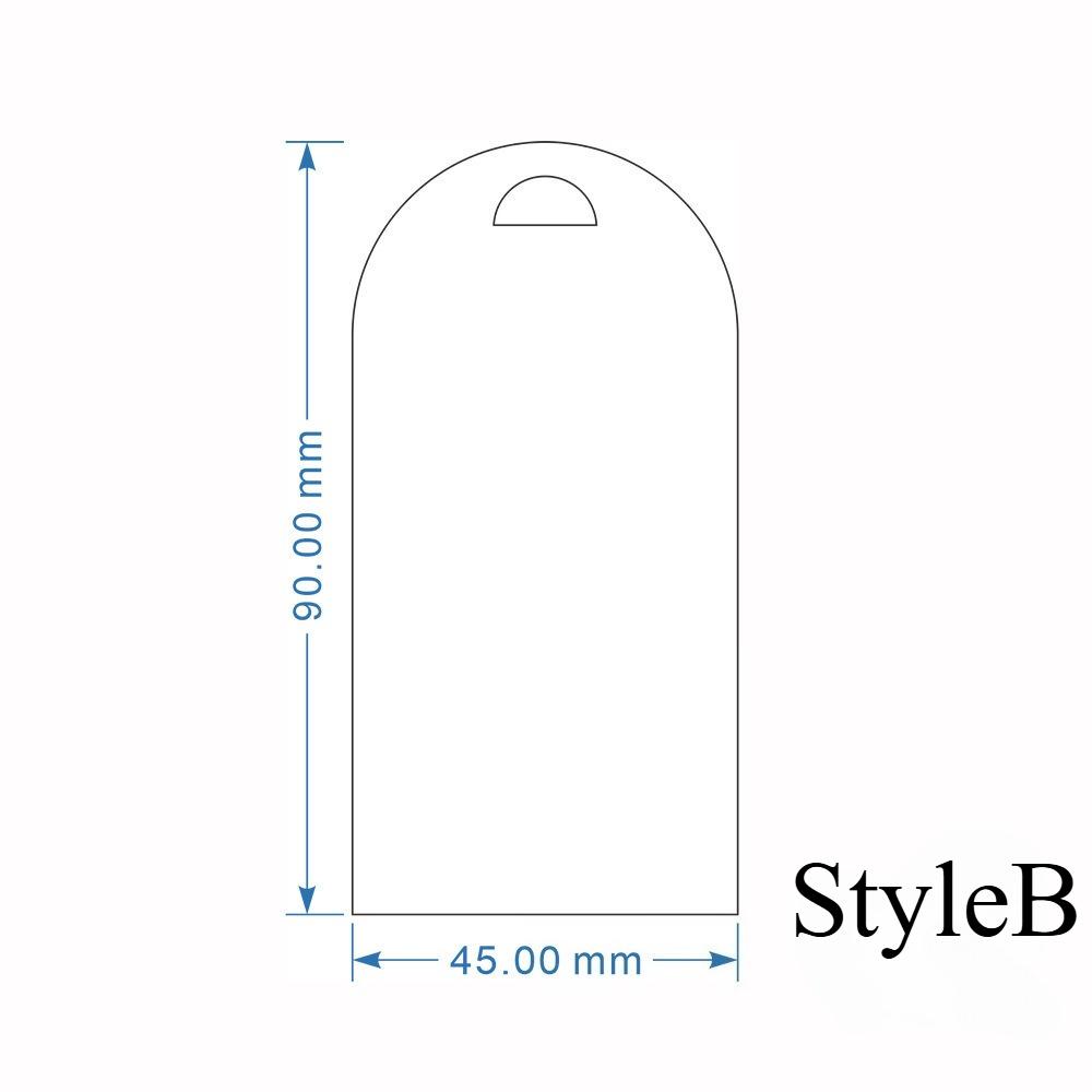 

New Acrylic Wedding Blank Arched Transparent Suitable for Wedding Parties Wedding Seat Label Party Reserved Seat Markings 20pcs transparent