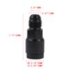 6AN To 3/8" Feed EFI Fuel Rail Line Fitting Adapter Quick Disconnect Push On