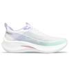 Li Ning Red Hare 7 Pro Cushioning Slip Resistant Breathable Lightweight Low top Running Shoes Men's White Purple ARPU001-7(Team373-)