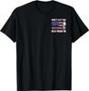 Retro Dont Let The Old Unisex In Cowboy Us Flag For Unisex Unisex Tshirt