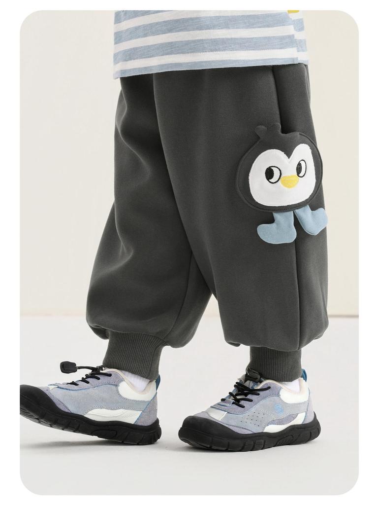Kaka Panda Kids' Trendy Spring Pants - Boys' & Girls' Casual Toddler Pants for Spring & Autumn