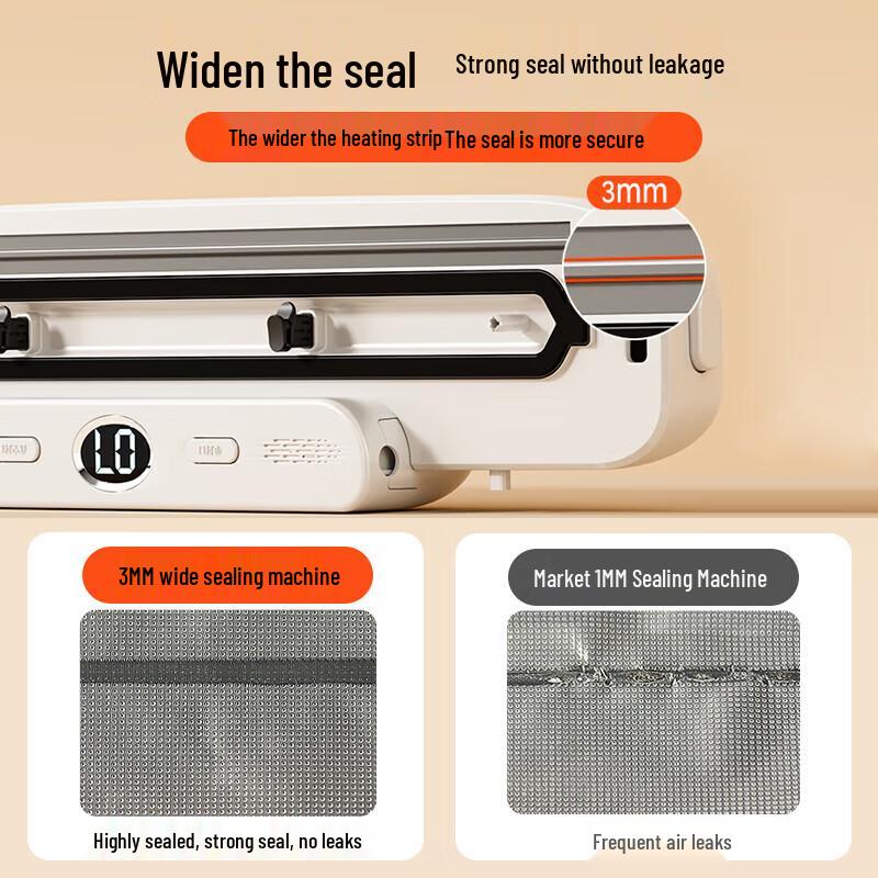 Automatic Vacuum Food Sealer Machines & Food-Grade Bags