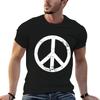 Peace Sign TShirt Gym Wear Breathable Short Sleeve Tee
