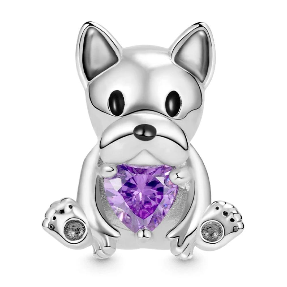 925 Silver Squirrel Fox Lion Rabbit Charm Beads DIY Bracelet Women Fashion Jewelry Gift