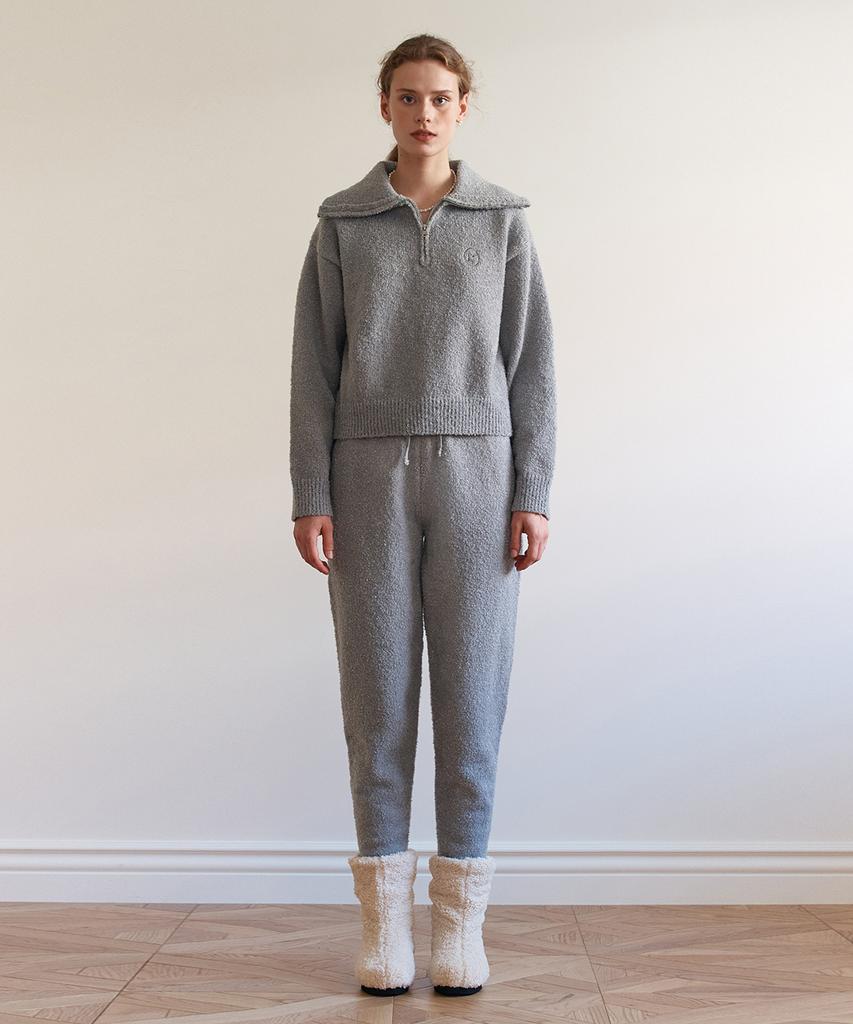 Lora Lora Knit Pants Gray