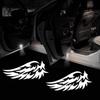 ZDFVU1 2X Angels Wings Projector Car Door LED Light For VW Passat Golf CC Scirocco Touareg Sharan Teramont T-ROC Arteon Phideon Touran