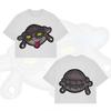 Men Women Streetwear T Shirt Hip Hop Fun Cartoon Graphic Printed Oversized T Shirt Harajuku Gothic Cotton Short Sleeved Clothing