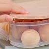 Stackable Home Storage Box Kitchen Refrigerator Egg with Holder Container Lid