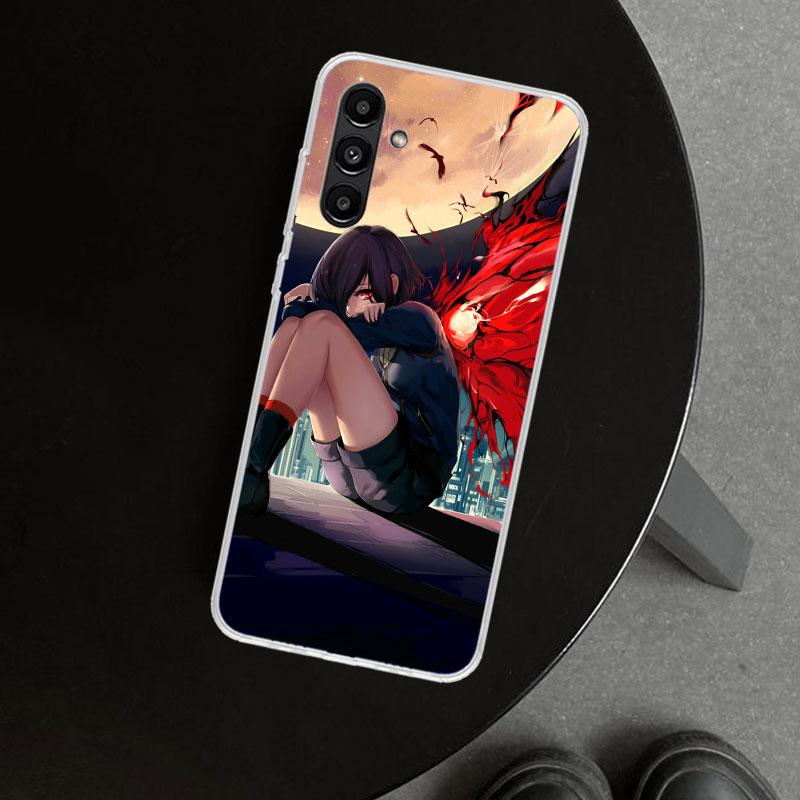 Ghoul Tokyo Touka Kirishima Phone Case Cover for Samsung Galaxy A17 A16 A26 A36 A56 A57 A37 A15 A25 A35 A55 A14 A24 A34 A54 A13